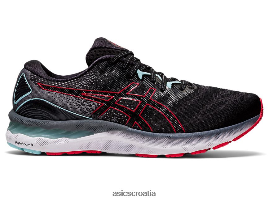 asics hrvatska 6NZ2TF1861 muškarci crna/električno crvena