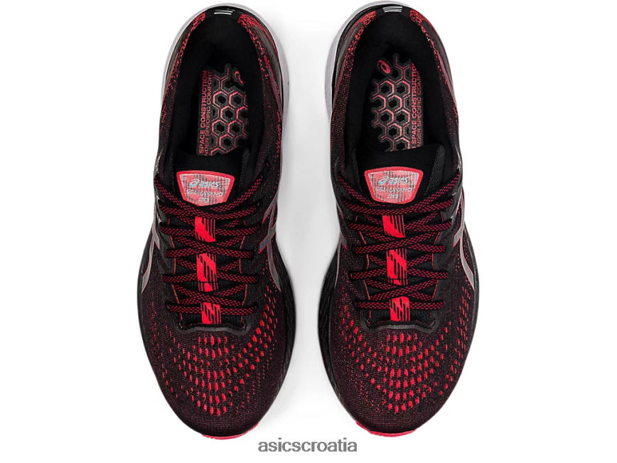 asics hrvatska 6NZ2TF1878 muškarci crna/električno crvena