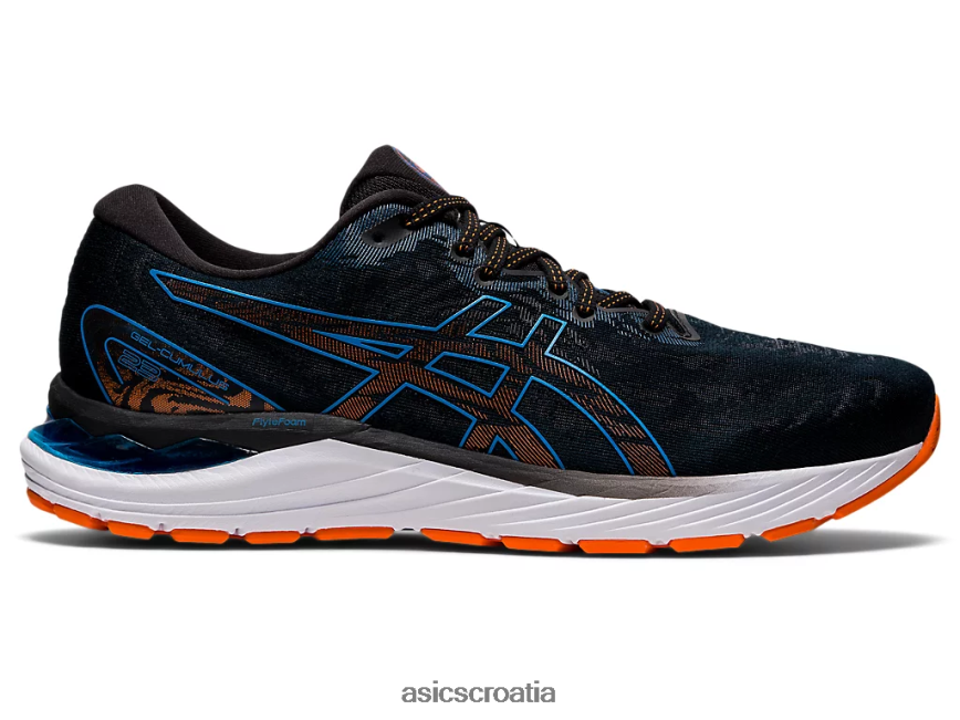 asics hrvatska 6NZ2TF1887 muškarci crna/preporođeno plava