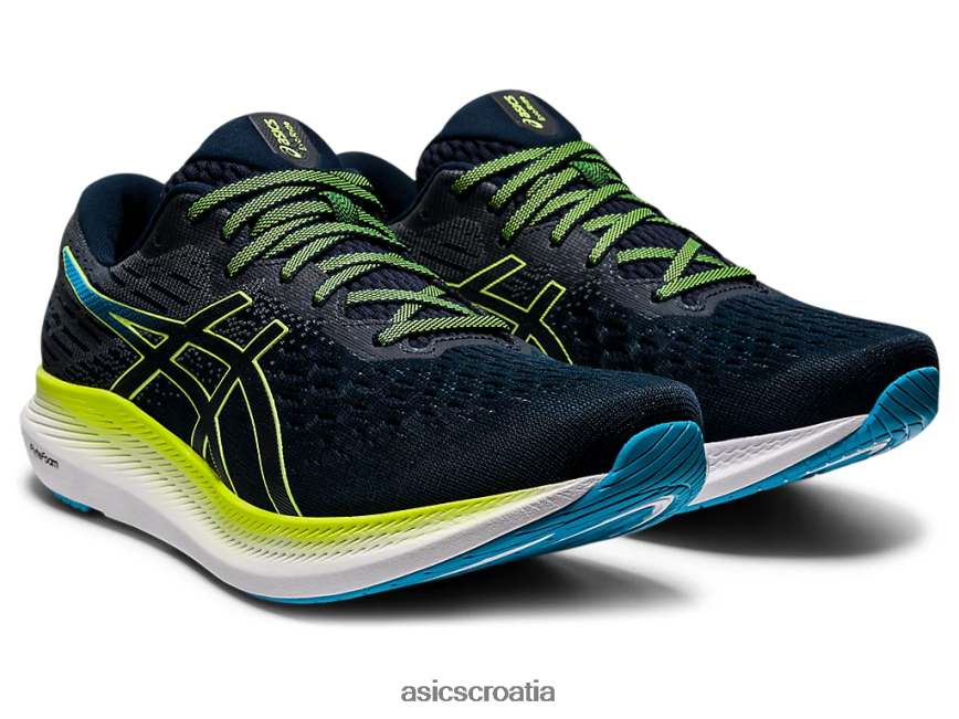asics hrvatska 6NZ2TF1919 muškarci francusko plava/hazard zelena