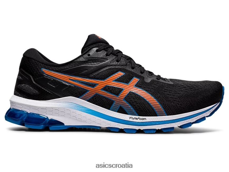 asics hrvatska 6NZ2TF1934 muškarci crna/preporođeno plava