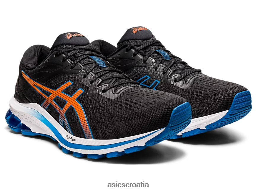 asics hrvatska 6NZ2TF1934 muškarci crna/preporođeno plava