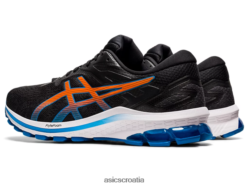 asics hrvatska 6NZ2TF1934 muškarci crna/preporođeno plava