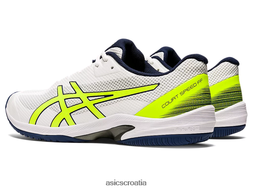 asics hrvatska 6NZ2TF2054 muškarci bijela/sigurnosno žuta