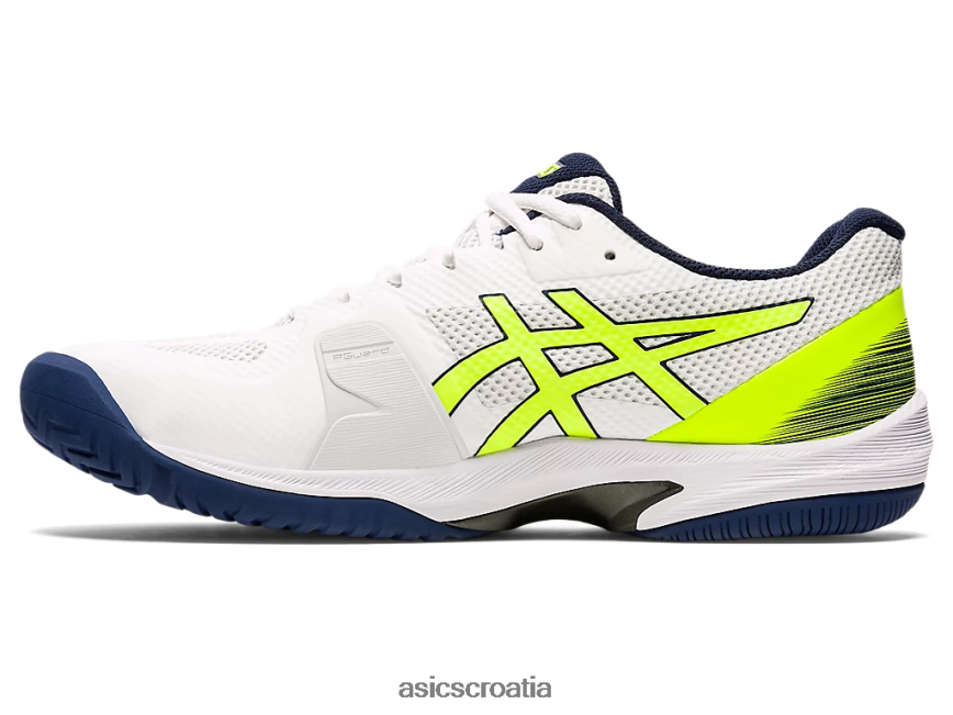 asics hrvatska 6NZ2TF2054 muškarci bijela/sigurnosno žuta