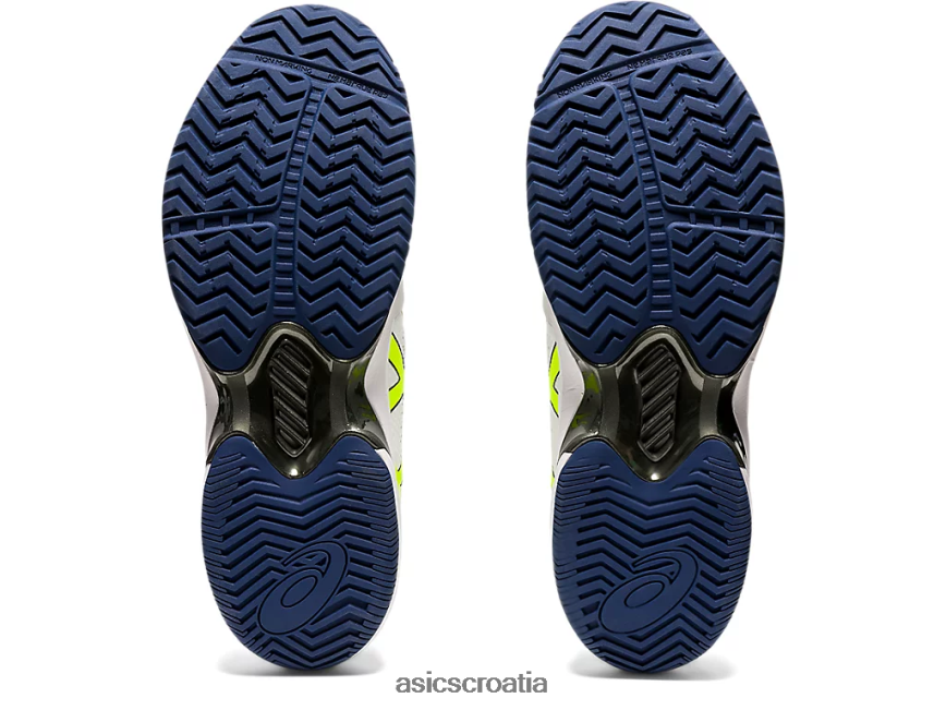 asics hrvatska 6NZ2TF2054 muškarci bijela/sigurnosno žuta