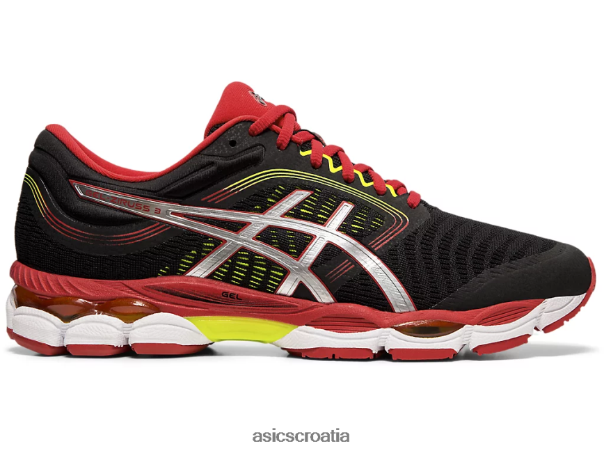 asics hrvatska 6NZ2TF2103 muškarci crna/brza crvena