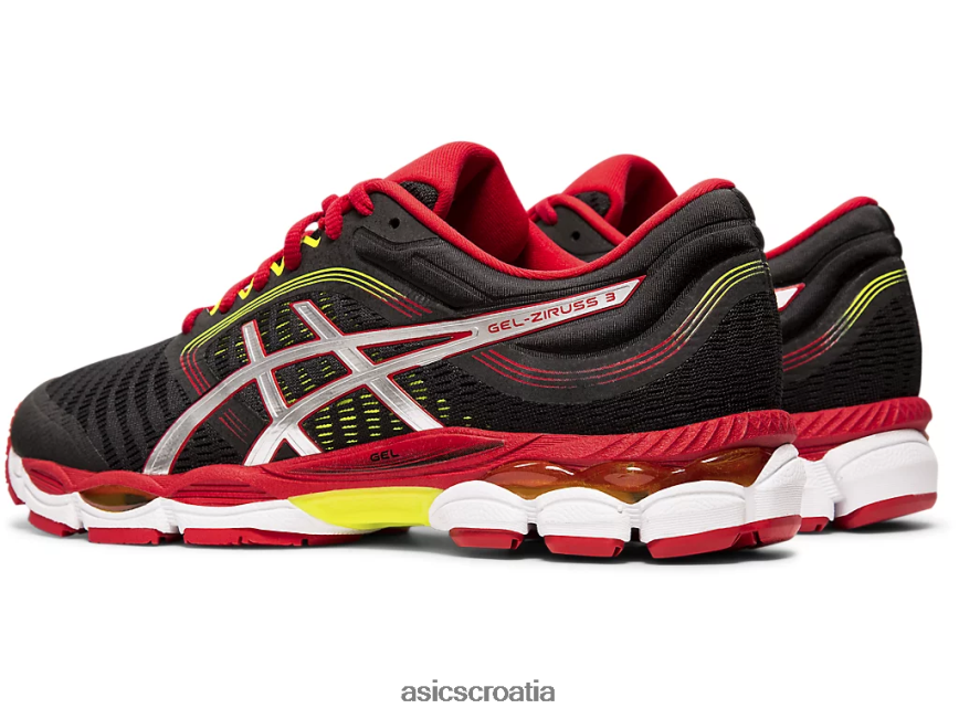 asics hrvatska 6NZ2TF2103 muškarci crna/brza crvena