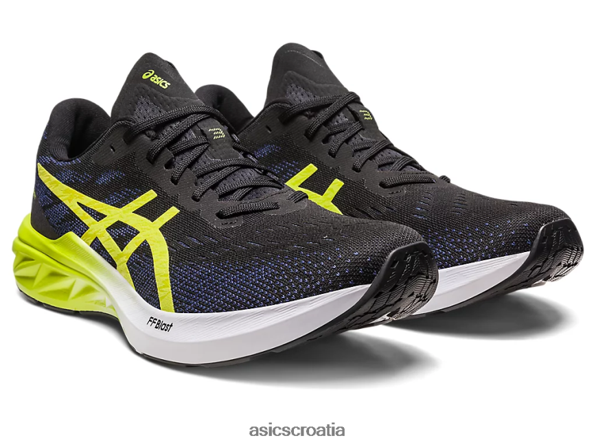 asics hrvatska 6NZ2TF264 muškarci crna/korica limete