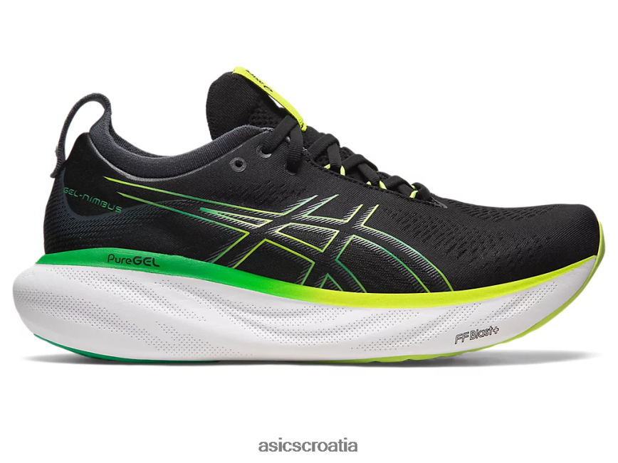 asics hrvatska 6NZ2TF339 muškarci crna/korica limete