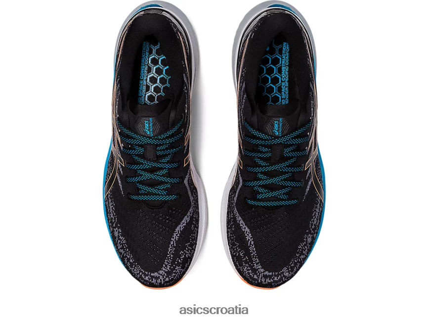 asics hrvatska 6NZ2TF397 muškarci crna/sunčana breskva