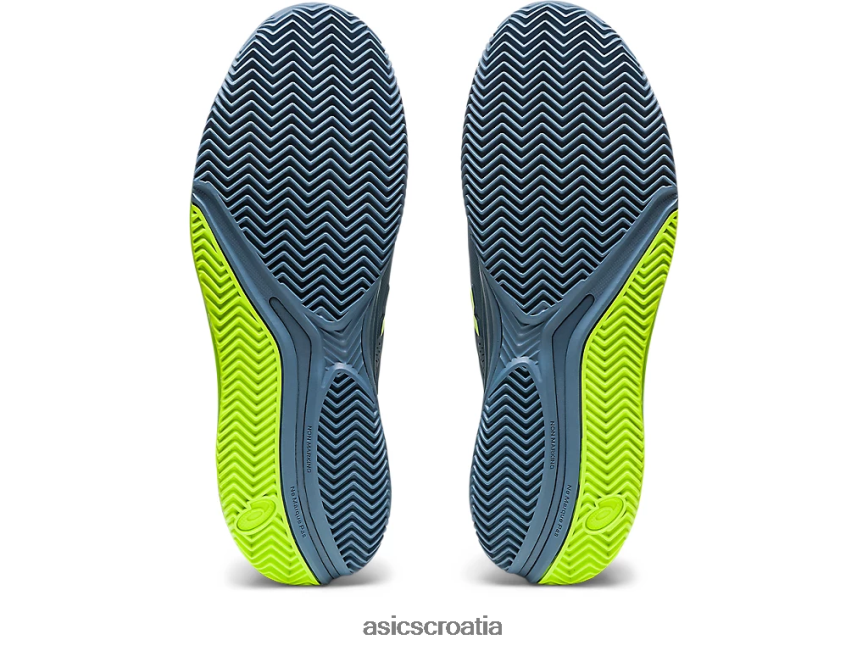 asics hrvatska 6NZ2TF398 muškarci čelično plava/hazard zelena