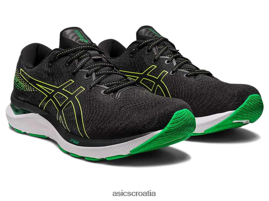 asics hrvatska 6NZ2TF422 muškarci crna/korica limete