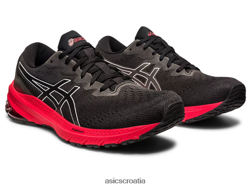 asics hrvatska 6NZ2TF425 muškarci crna/električno crvena