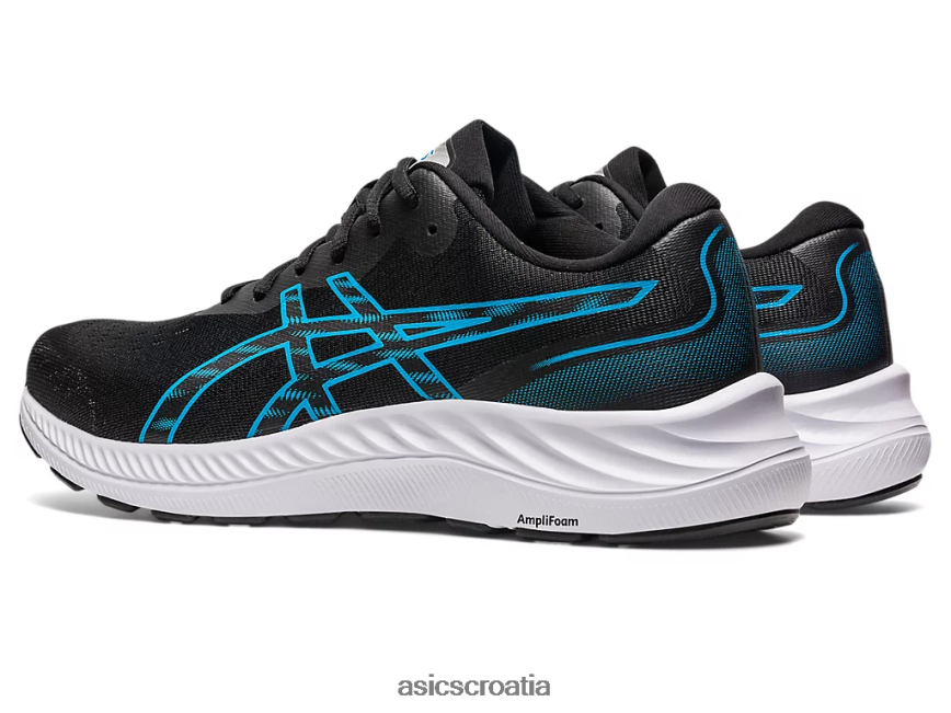 asics hrvatska 6NZ2TF428 muškarci crna/otočno plava