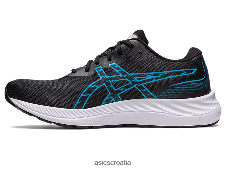 asics hrvatska 6NZ2TF428 muškarci crna/otočno plava