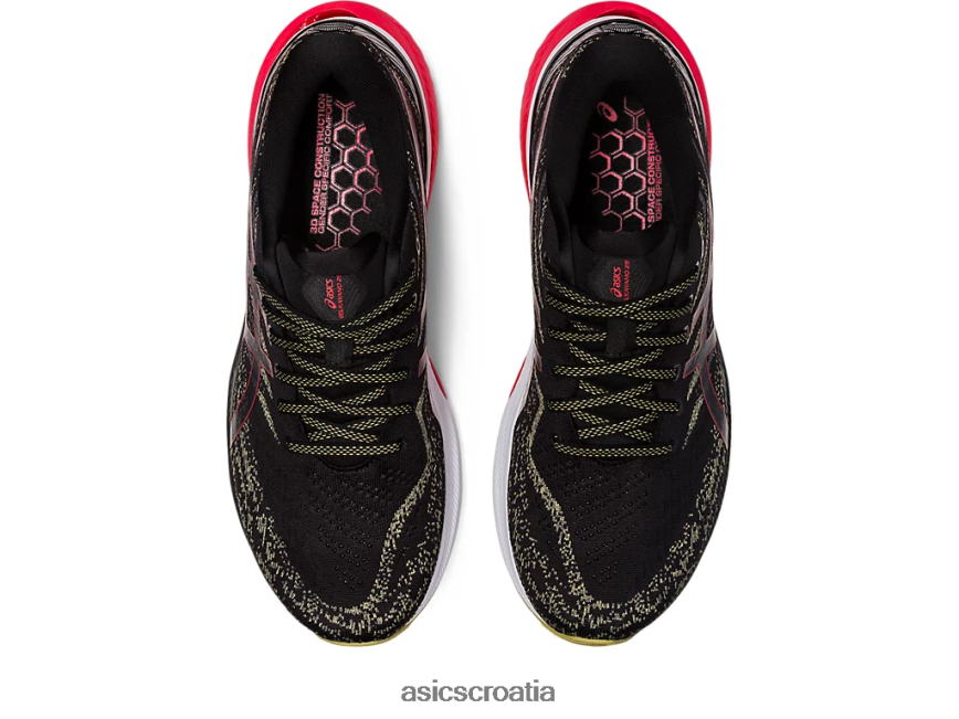 asics hrvatska 6NZ2TF431 muškarci crna/električno crvena