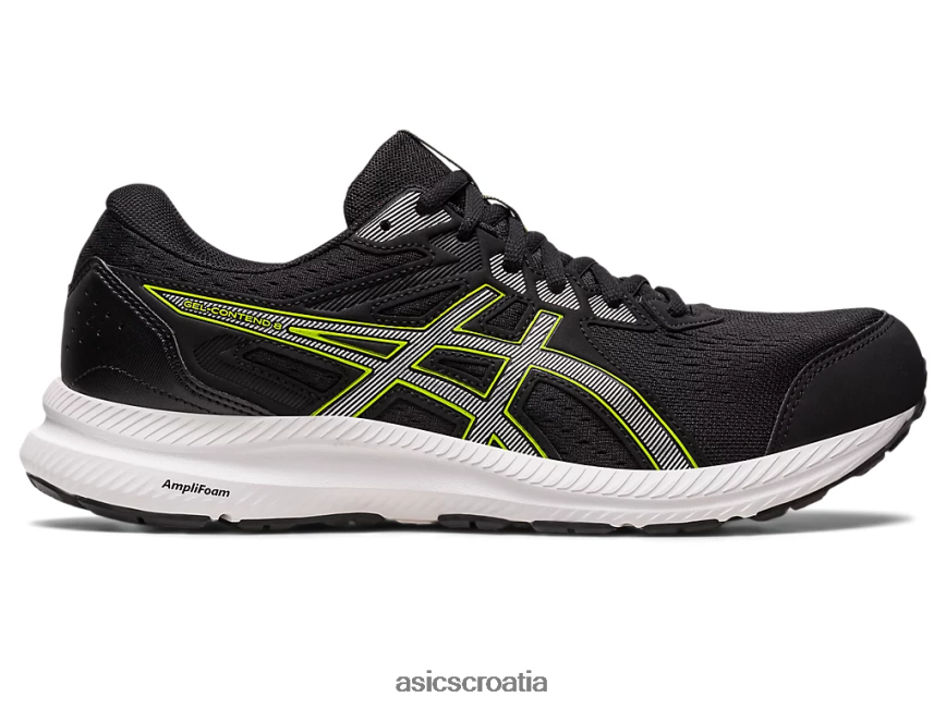 asics hrvatska 6NZ2TF458 muškarci crno/čisto srebro