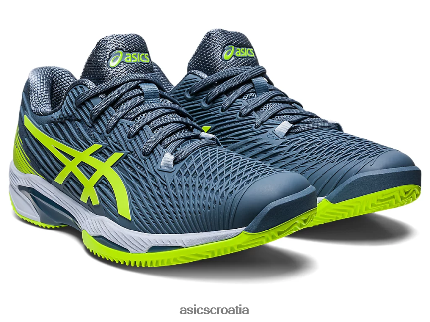 asics hrvatska 6NZ2TF470 muškarci čelično plava/hazard zelena