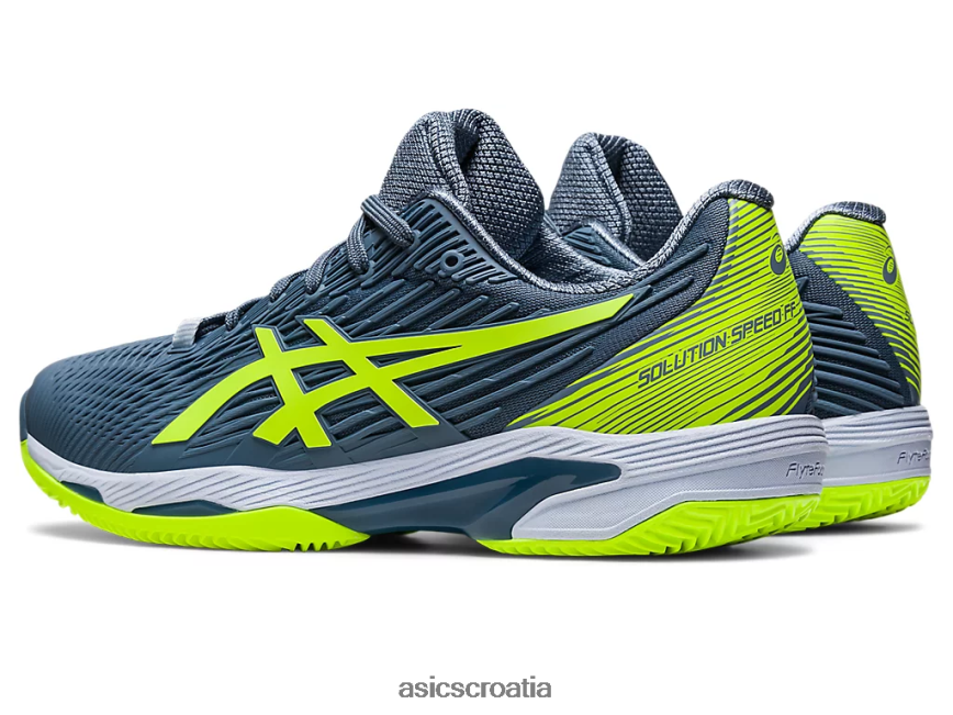 asics hrvatska 6NZ2TF470 muškarci čelično plava/hazard zelena