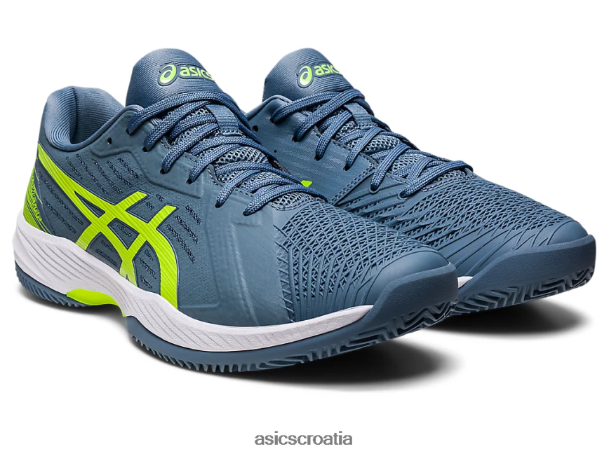 asics hrvatska 6NZ2TF514 muškarci čelično plava/hazard zelena