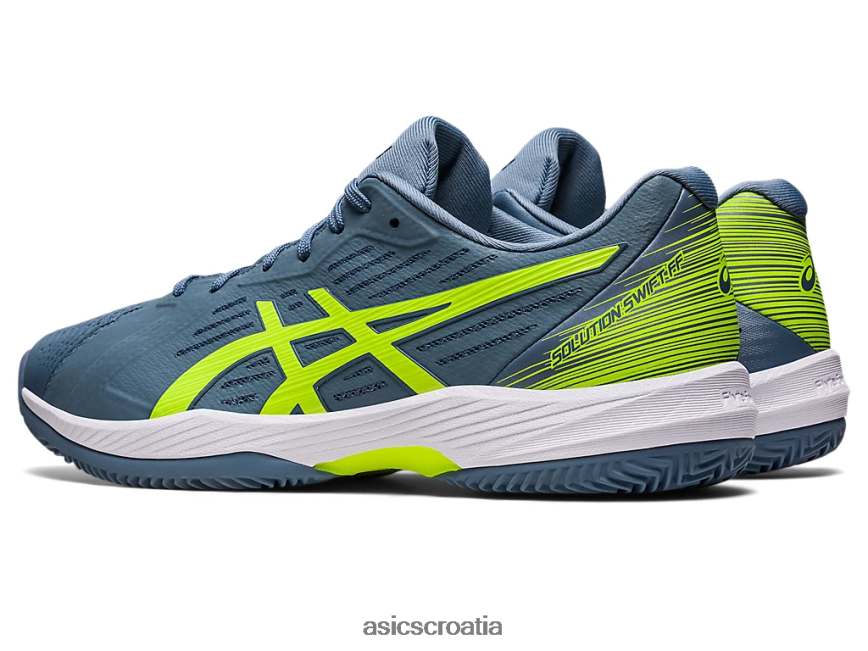 asics hrvatska 6NZ2TF514 muškarci čelično plava/hazard zelena