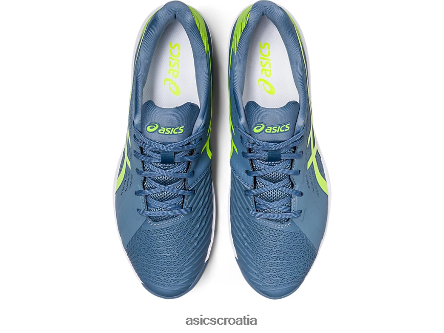 asics hrvatska 6NZ2TF514 muškarci čelično plava/hazard zelena