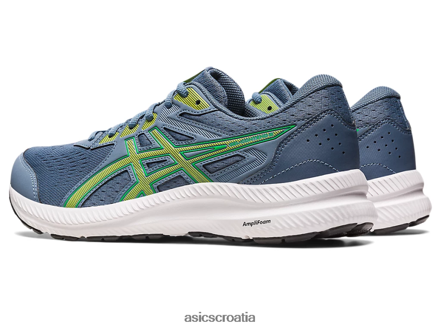 asics hrvatska 6NZ2TF530 muškarci čelično plava/korica limete