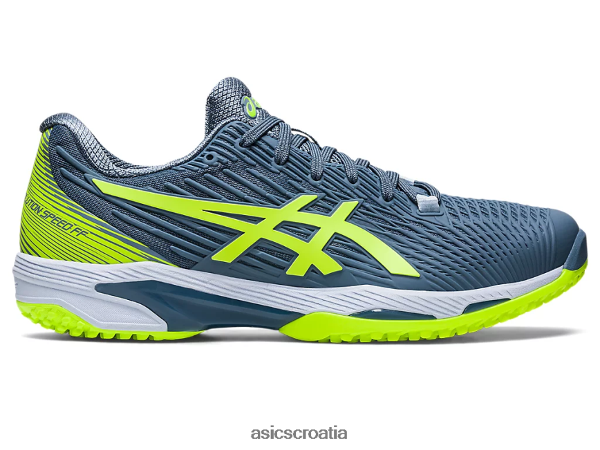 asics hrvatska 6NZ2TF562 muškarci čelično plava/hazard zelena