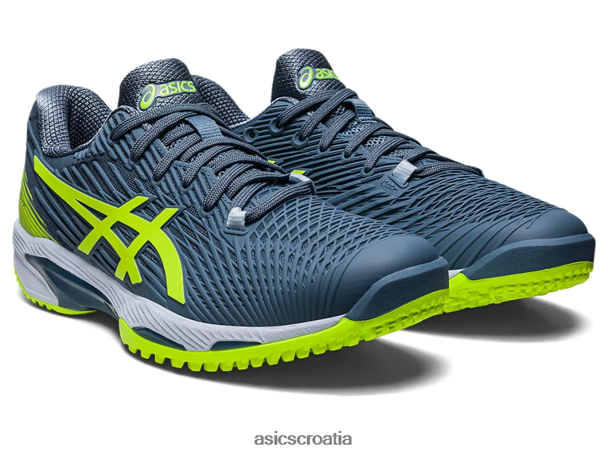 asics hrvatska 6NZ2TF562 muškarci čelično plava/hazard zelena