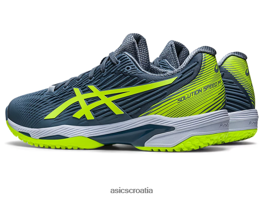 asics hrvatska 6NZ2TF562 muškarci čelično plava/hazard zelena