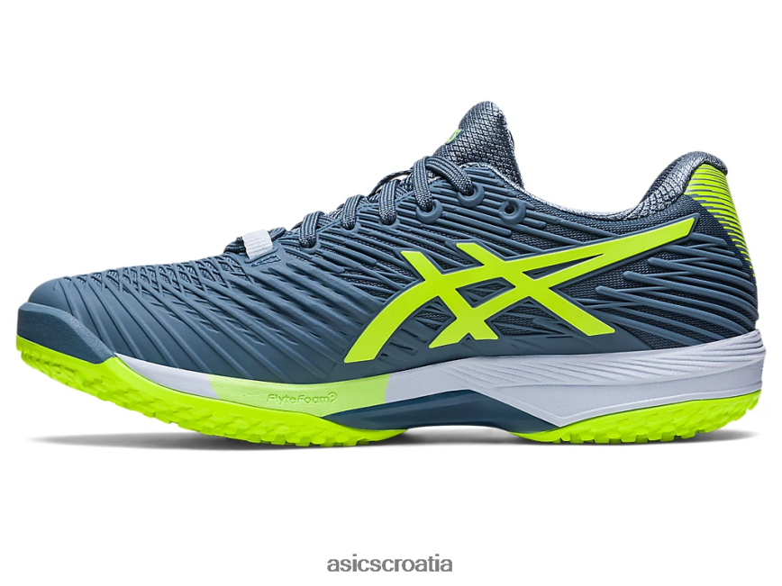 asics hrvatska 6NZ2TF562 muškarci čelično plava/hazard zelena