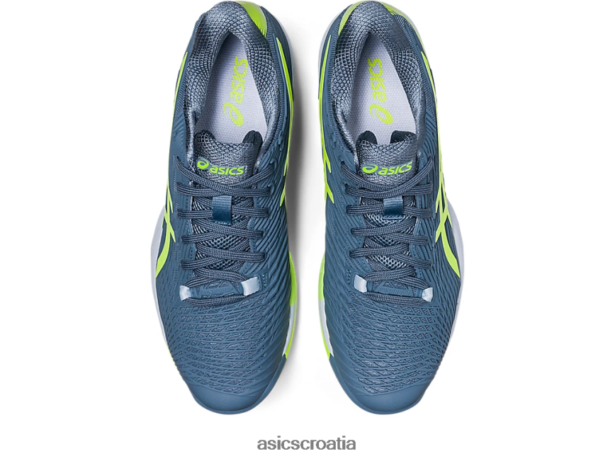 asics hrvatska 6NZ2TF562 muškarci čelično plava/hazard zelena