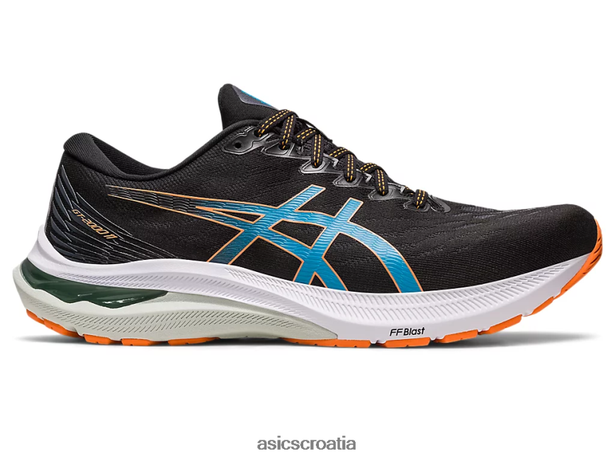 asics hrvatska 6NZ2TF667 muškarci crna/sunčana breskva