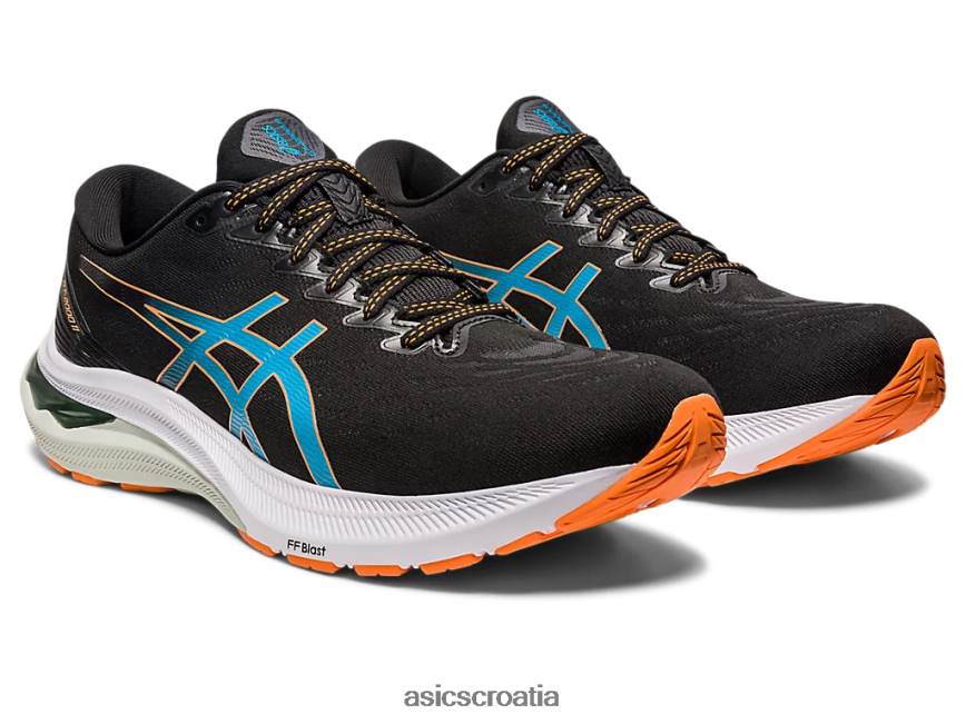 asics hrvatska 6NZ2TF677 muškarci crna/sunčana breskva