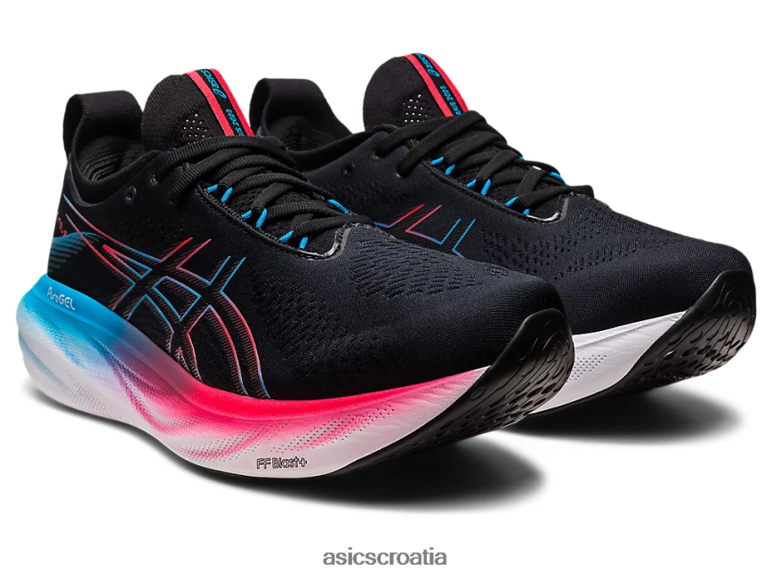 asics hrvatska 6NZ2TF6 muškarci crna/električno crvena