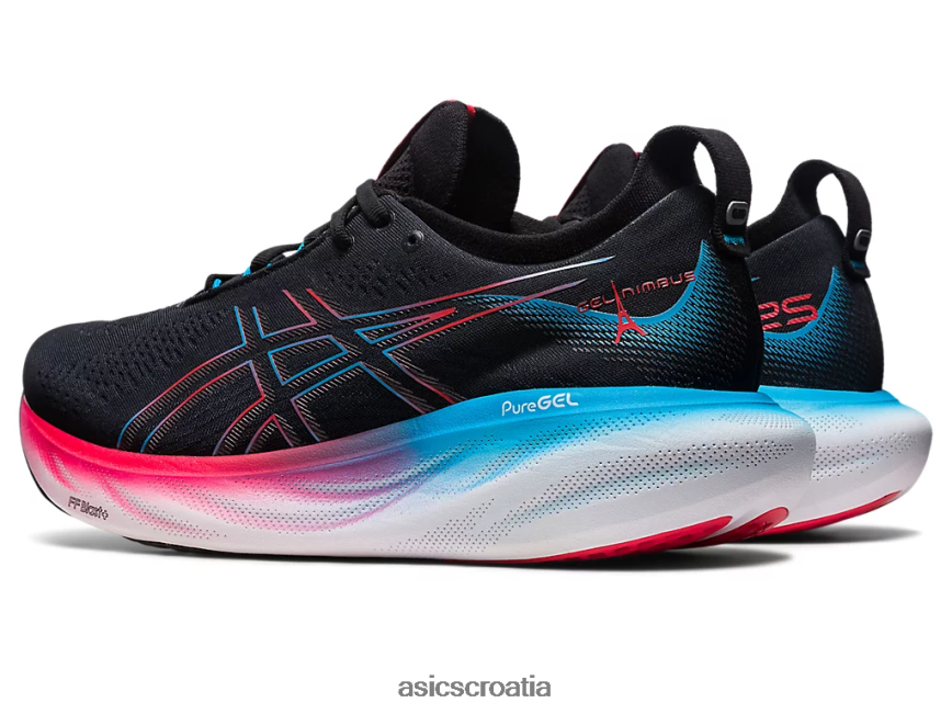 asics hrvatska 6NZ2TF6 muškarci crna/električno crvena