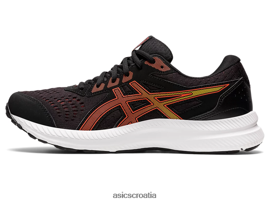 asics hrvatska 6NZ2TF717 muškarci crna/cherry rajčica