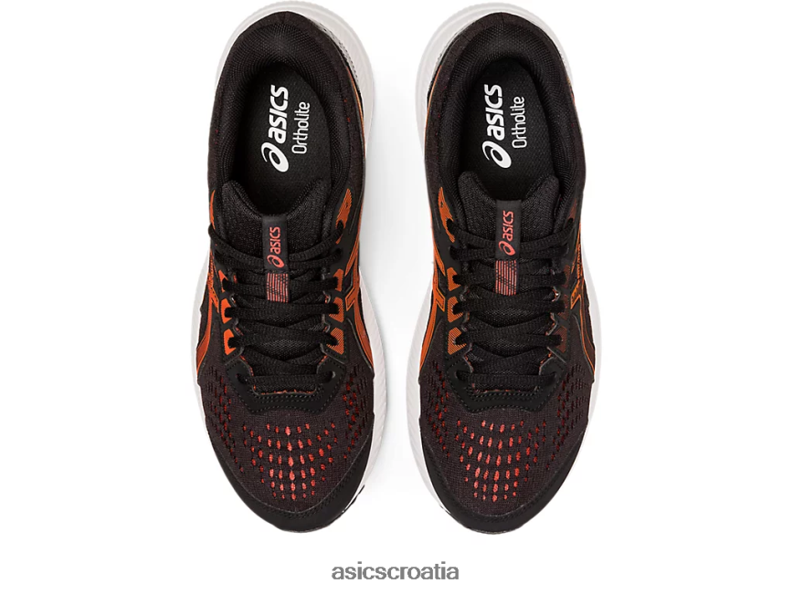 asics hrvatska 6NZ2TF717 muškarci crna/cherry rajčica