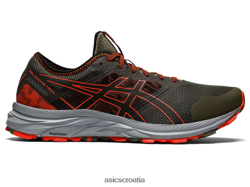asics hrvatska 6NZ2TF910 muškarci mantle zelena/cherry rajčica