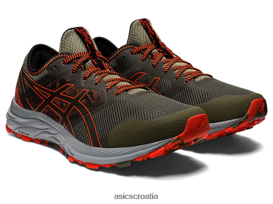 asics hrvatska 6NZ2TF910 muškarci mantle zelena/cherry rajčica