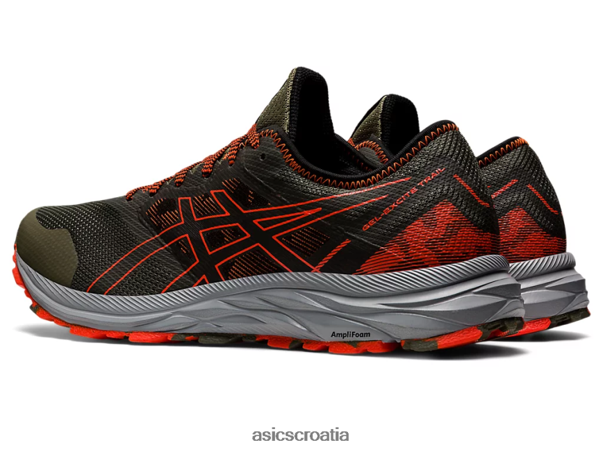 asics hrvatska 6NZ2TF910 muškarci mantle zelena/cherry rajčica