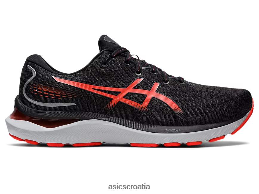 asics hrvatska 6NZ2TF919 muškarci crna/cherry rajčica