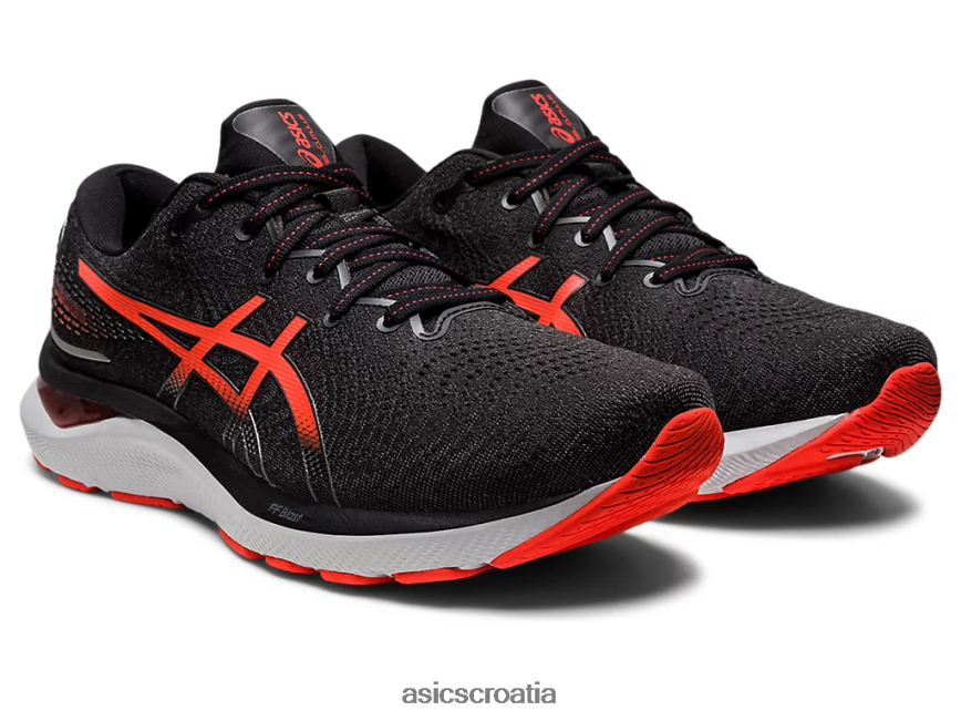 asics hrvatska 6NZ2TF919 muškarci crna/cherry rajčica