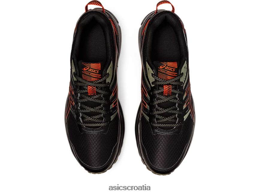 asics hrvatska 6NZ2TF1008 muškarci crna/cherry rajčica