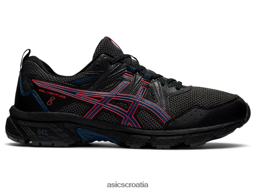 asics hrvatska 6NZ2TF1488 muškarci crno/vatreno crveno