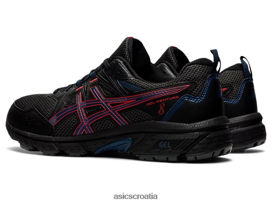 asics hrvatska 6NZ2TF1488 muškarci crno/vatreno crveno