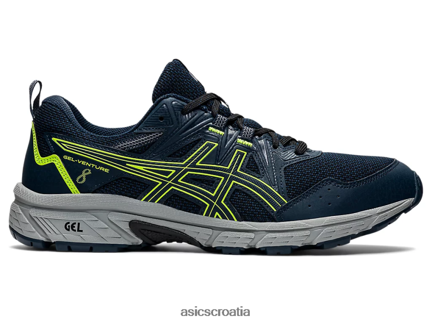 asics hrvatska 6NZ2TF1496 muškarci francusko plava/hazard zelena
