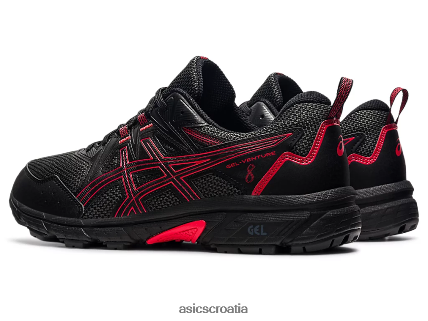 asics hrvatska 6NZ2TF1621 muškarci crna/električno crvena