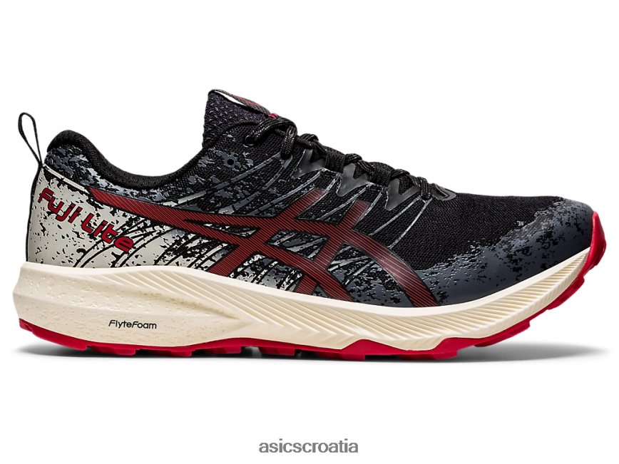 asics hrvatska 6NZ2TF1661 muškarci crna/električno crvena